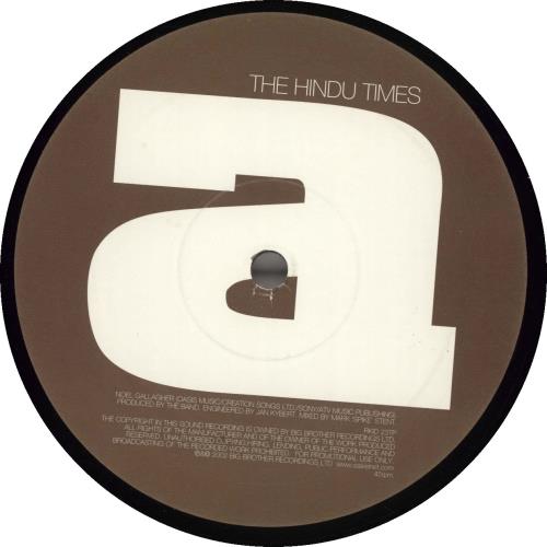 Oasis The Hindu Times UK Promo 12
